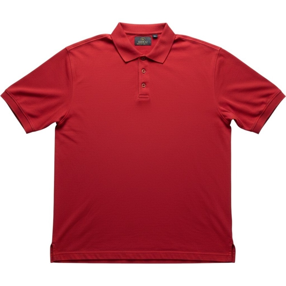 RedHead Polo Shirt Mens XL Red Short Sleeve 100% Cotton Pique Casual Top